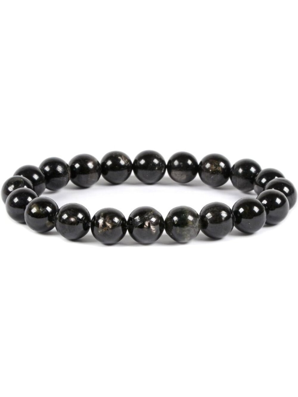 10mm Semi-Precious Gemstone Stretch Bracelet for Men & Women - 7 Inch Beads